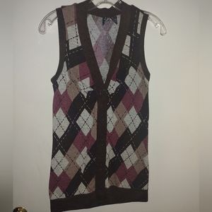 Argyle Sweater Dress